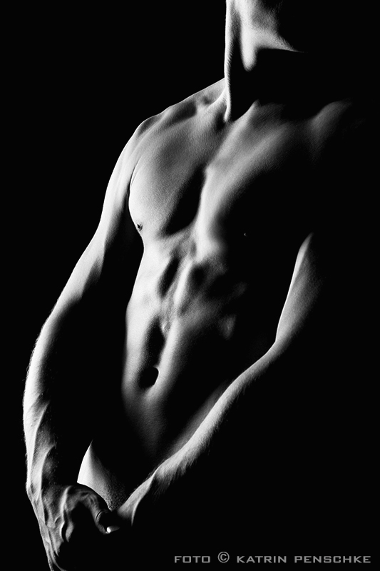 Männer Akt &amp; Erotik Fotografie - Schwarz Weiß